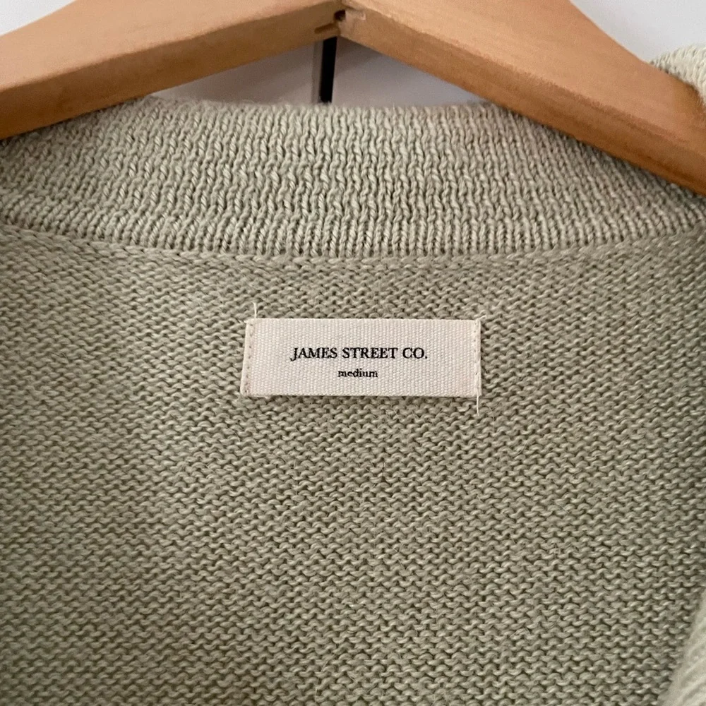 James Street Co. Knitted Margot Cardigan, Thistle - M - Picture 5 of 6